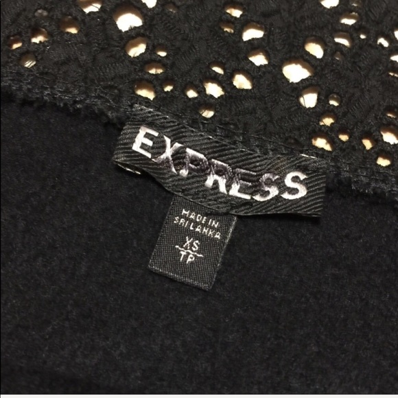 Express Eyelet Inset Sweatshirt - Picture 7 of 8